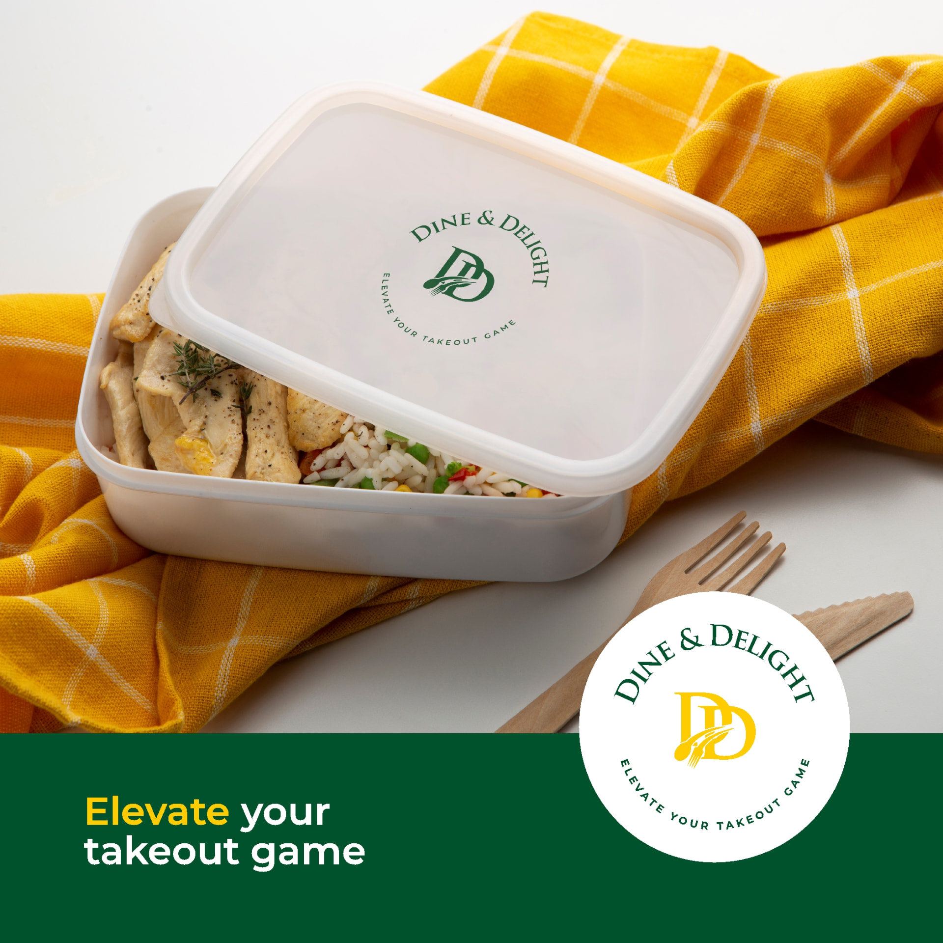Dine & Delight - Packaging application by Accolade Media Global