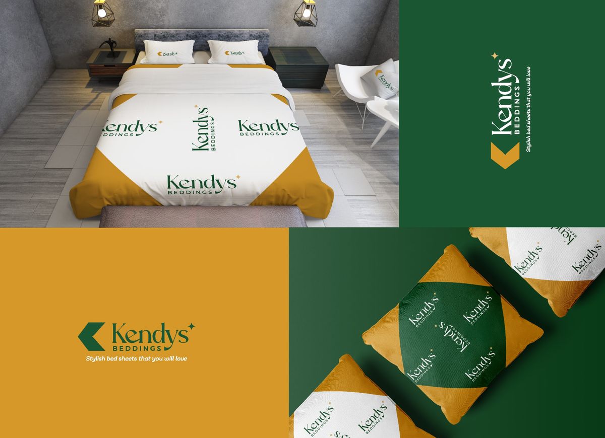 Kendys Beddings - Logo and brand identity by Accolade Media Global